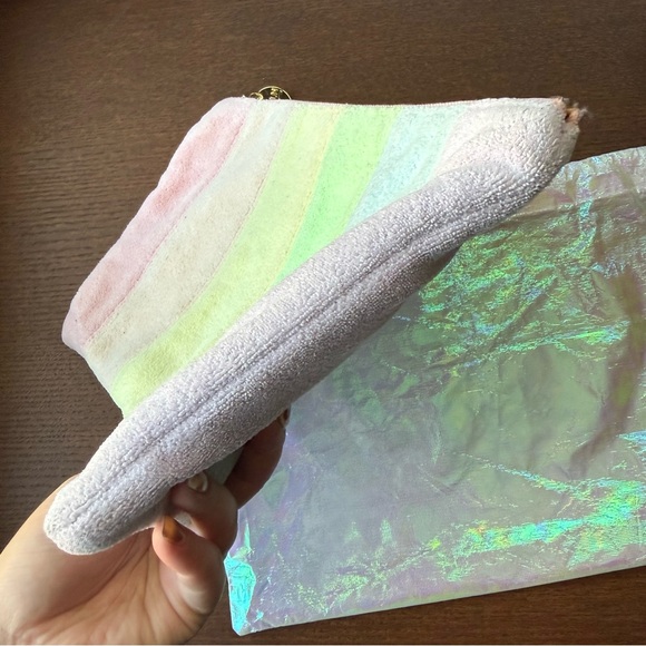 Stoney Clover Lane Rainbow Terry Flat Pouch - Picture 8 of 12